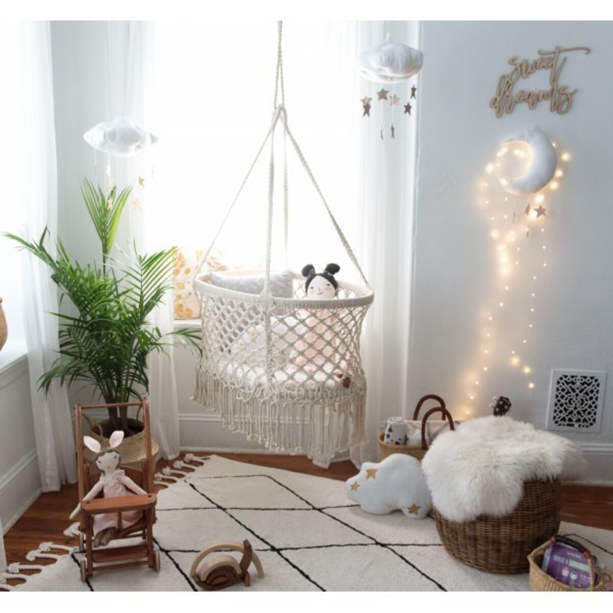 Dywan Bawełniany Bereber Beige 140x200 cm Lorena Canals