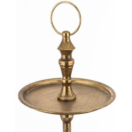 Patera 4-poziomowa, 100x40x40 cm złota