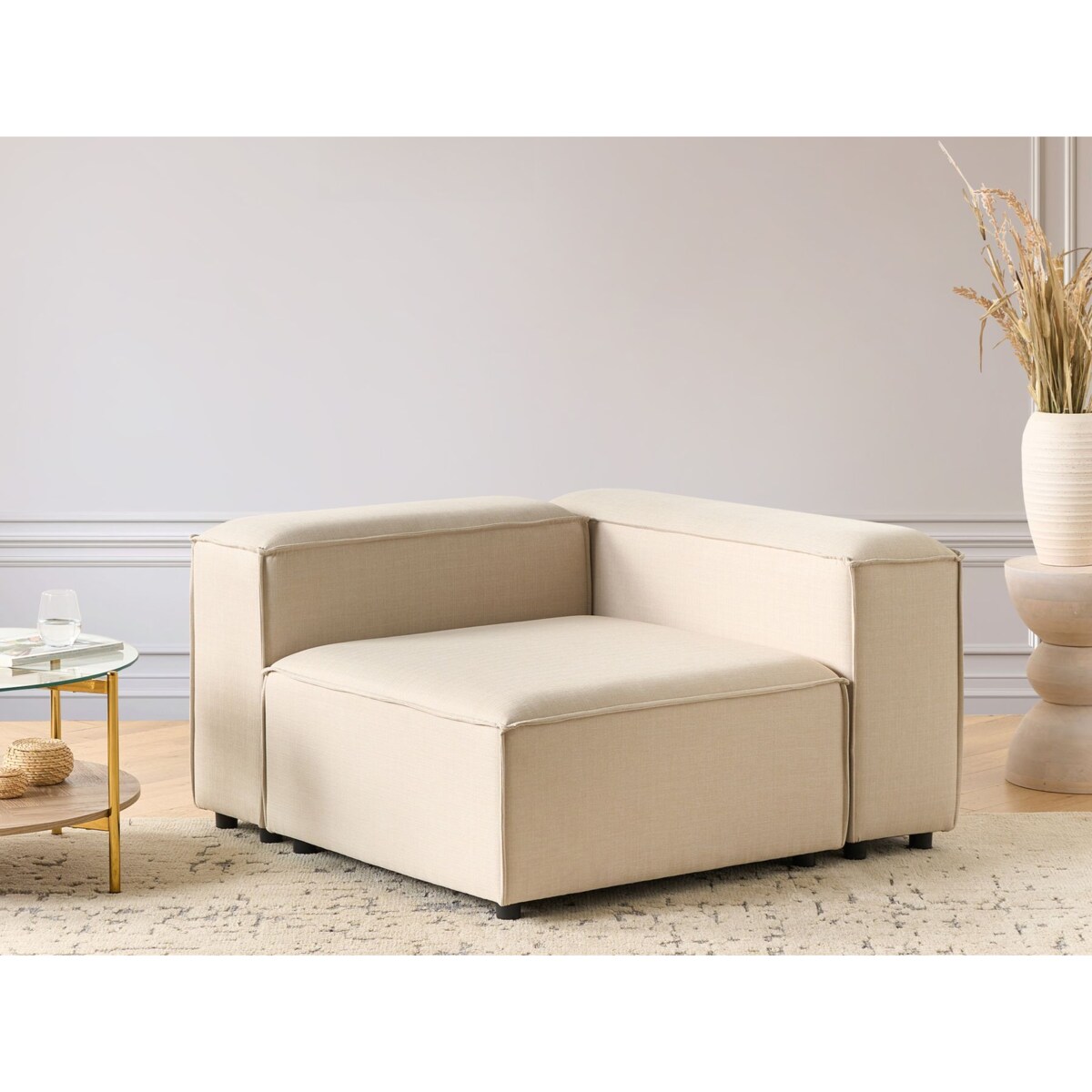 Moduł narożny lewostronny beżowy ARDAL