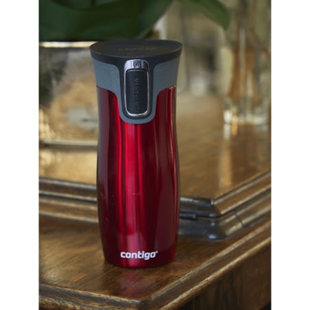 Kubek termiczny Contigo West Loop 2.0 470ml - czerwony