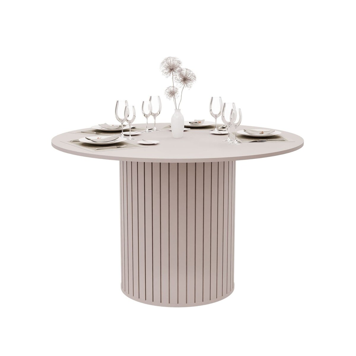 Okrągły stół ELODIE 120 cm, kaszmir