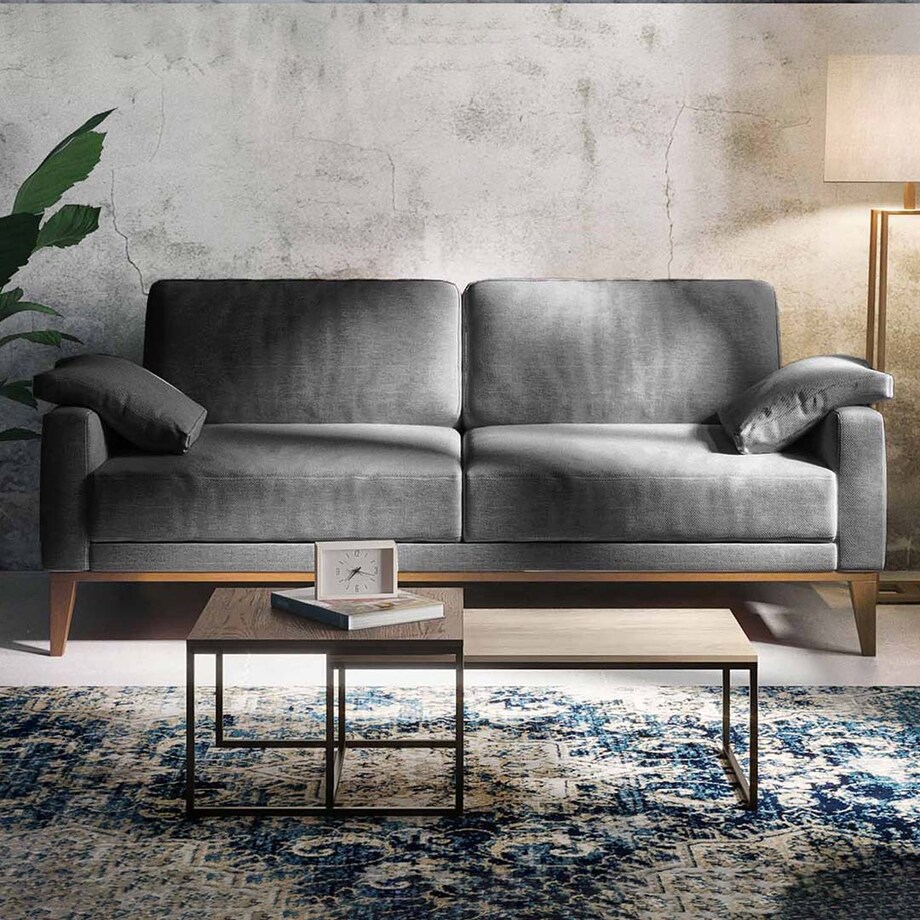 Sofa 2-osobowa Musso - ciemnoszara