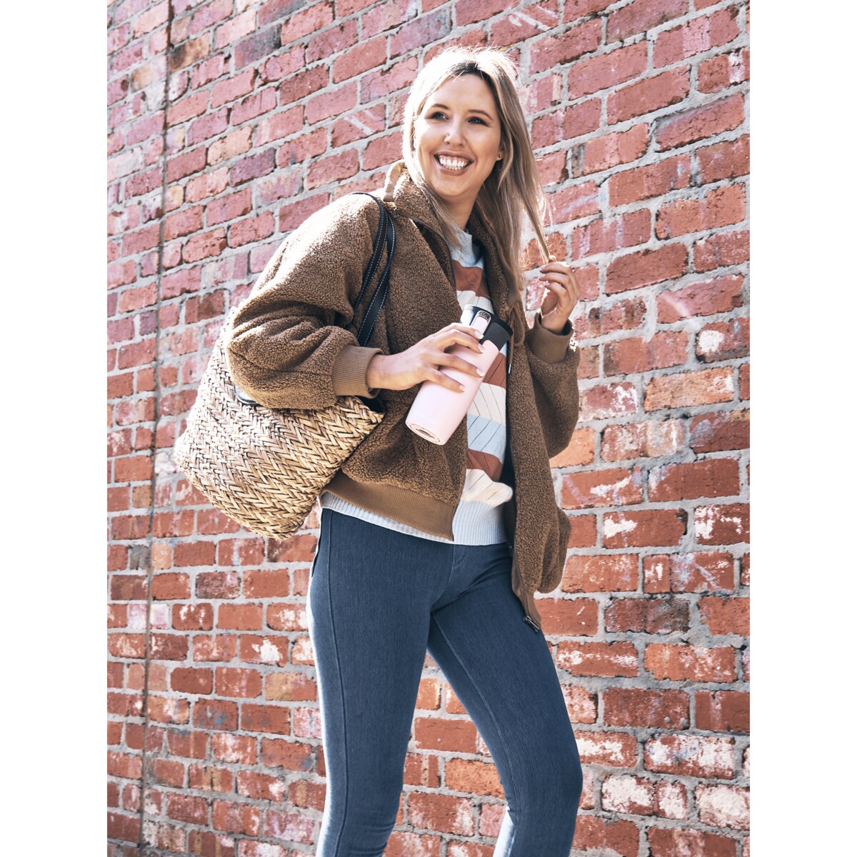 Kubek termiczny Contigo West Loop 2.0 470ml - różowy mat