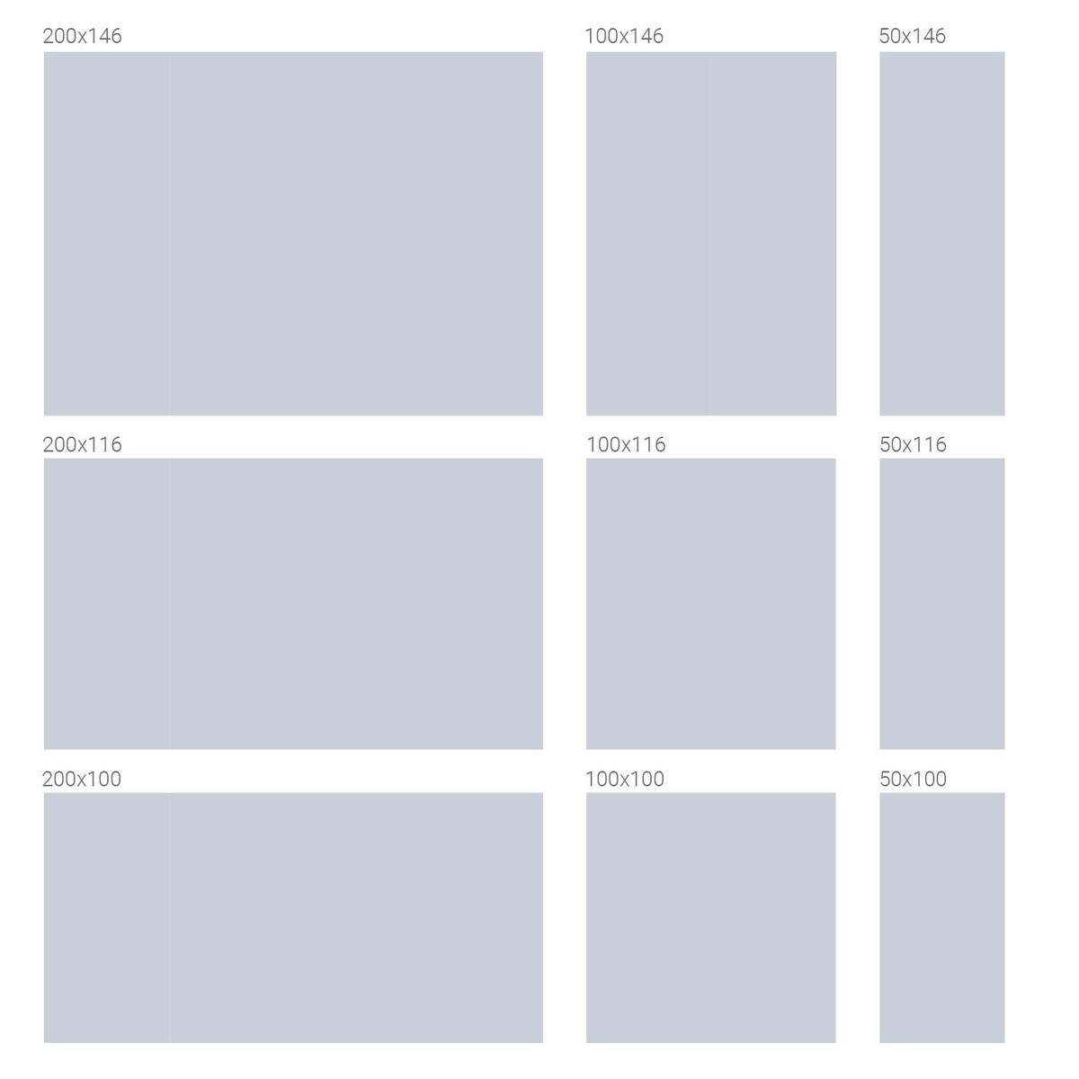 Naklejka na okno dekoracyjna - Niebieskoszara powierzchnia w minimalistycznym stylu - 50x100 cm