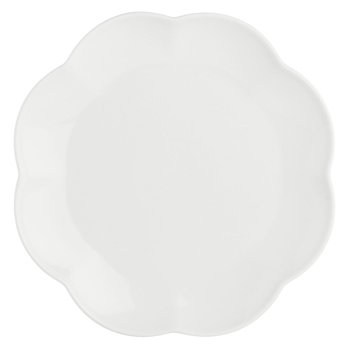 Zestaw 6 talerzy do ciasta Villadeifiori - Biały, 19 cm