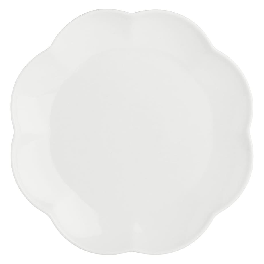 Zestaw 6 talerzy do ciasta Villadeifiori - Biały, 19 cm