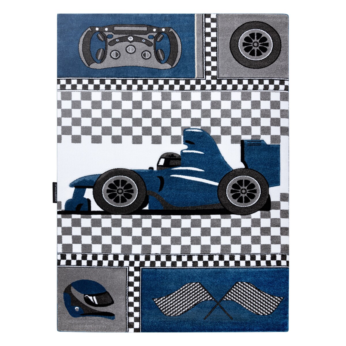 Dywan PETIT RACE WYŚCIGÓWKA FORMUŁA 1 AUTO 120x170 cm