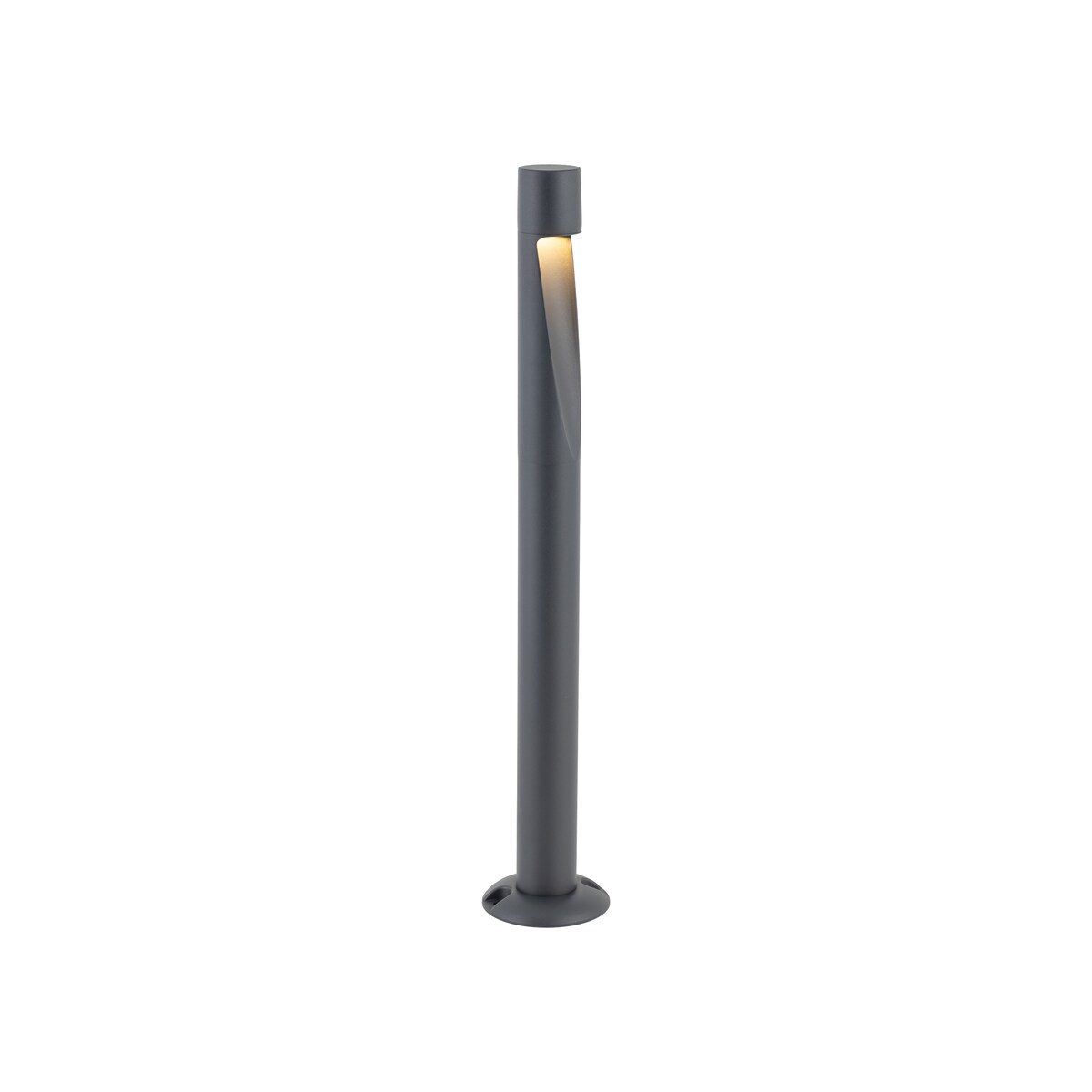 Lampa ogrodowa słupek LED 5W IP65 TK Lighting SENA M grafit 60 cm 3000K do ścieżek i podjazdu