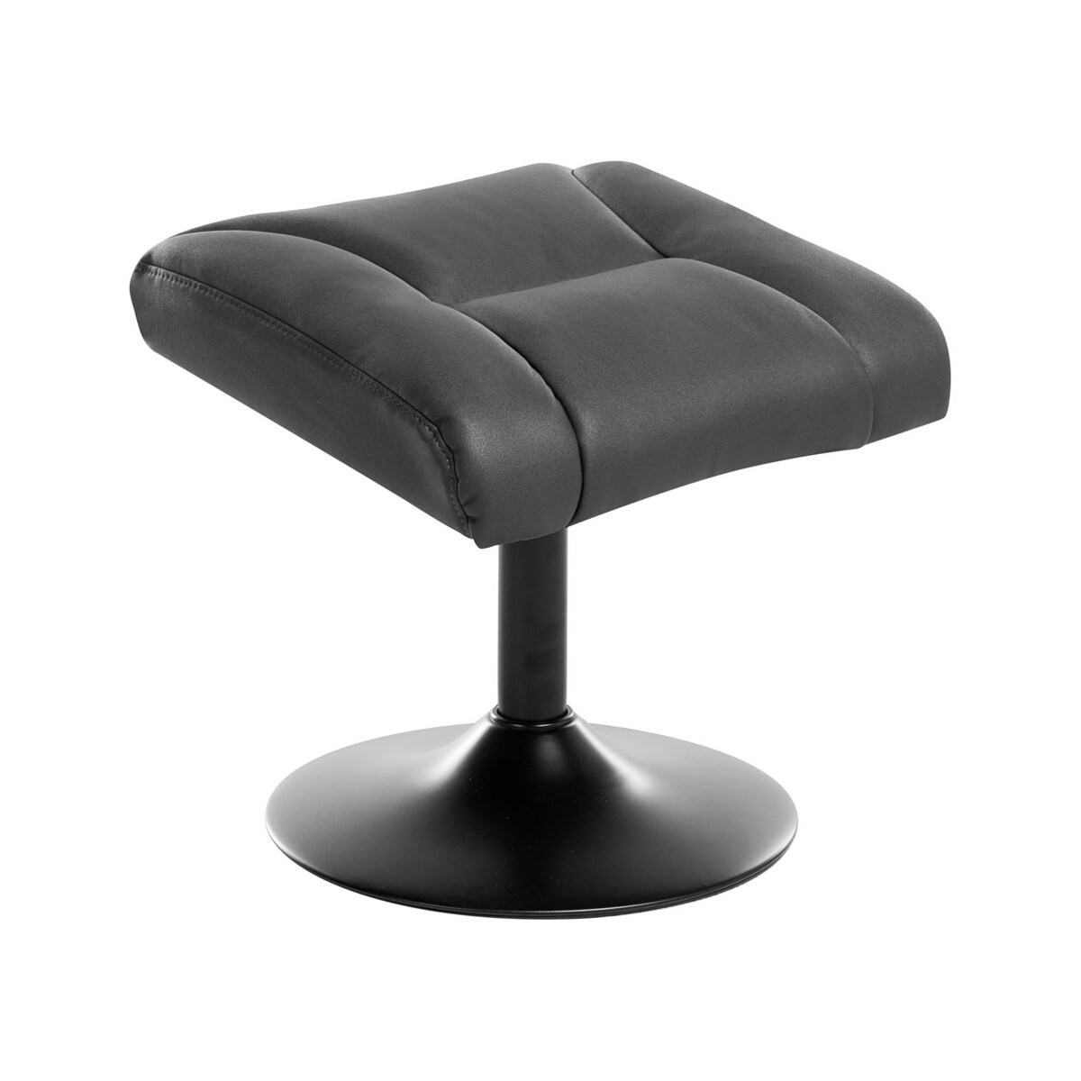 Rozkładany fotel APATE Ekoskóra Czarny