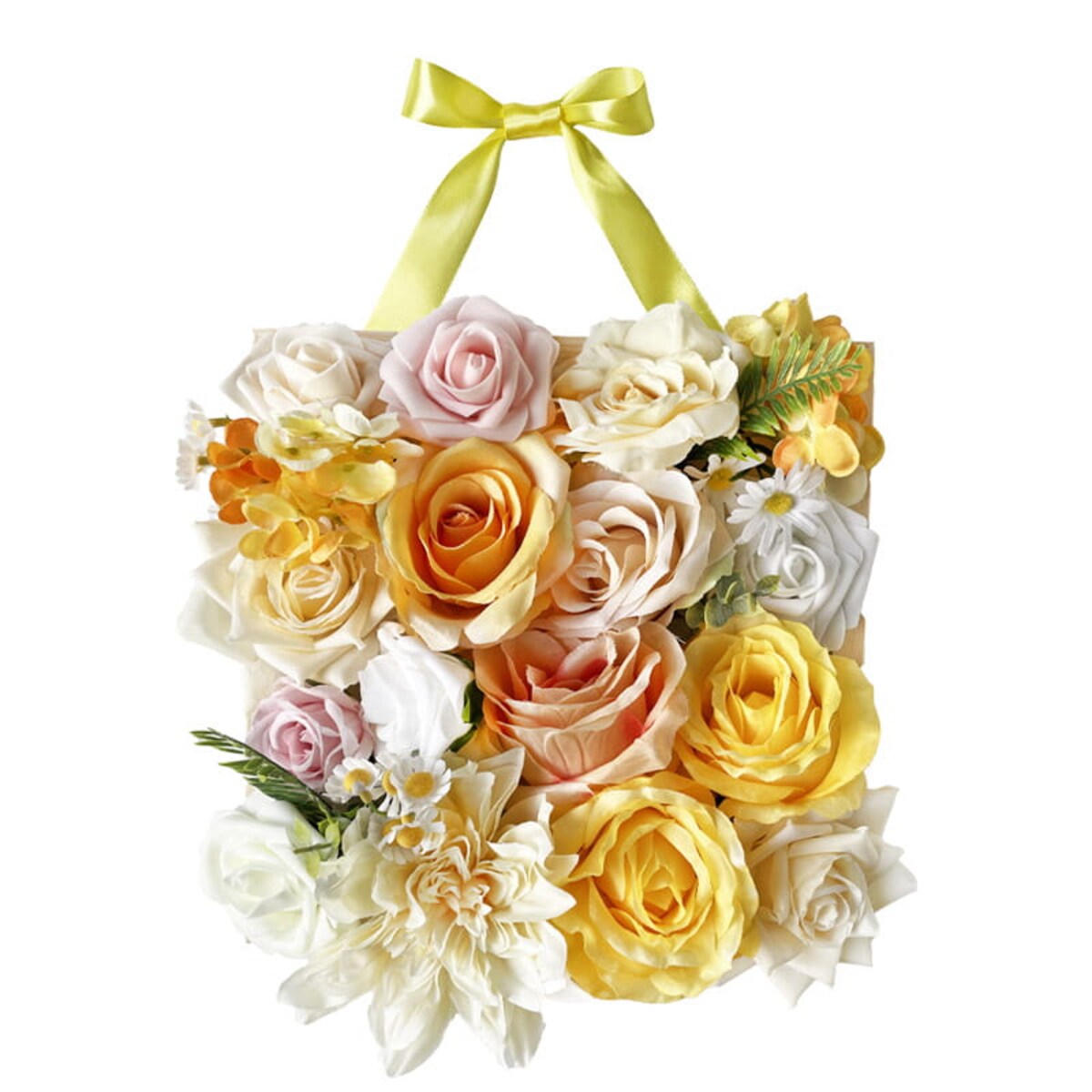 Kwiaty w ramce - ozdoba DIY - Energetyczne promienie