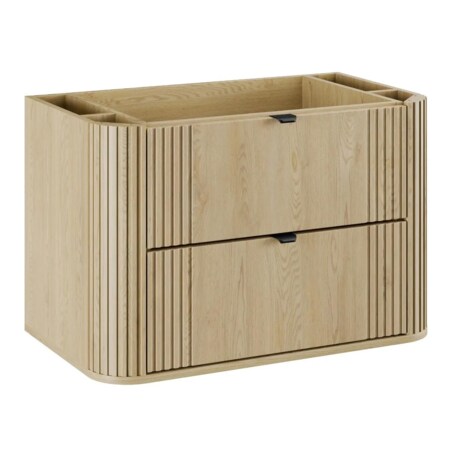 Szafka pod umywalkę OVALIA CREMONA 2S 80cm dąb cremona