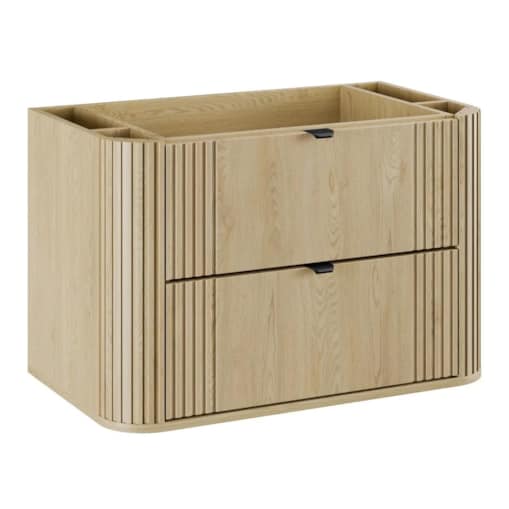 Szafka pod umywalkę OVALIA CREMONA 2S 80cm dąb cremona