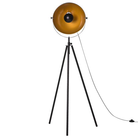 Lampa podłogowa THAMES Metal Czarny
