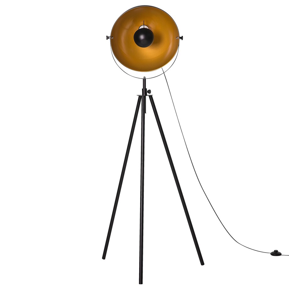 Lampa podłogowa THAMES Metal Czarny