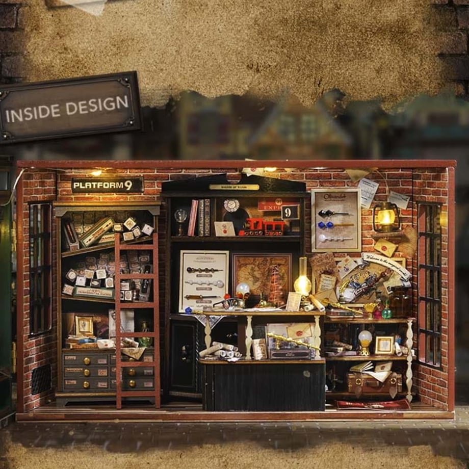 Miniaturowy domek - Różdżki wszystkich żywiołów