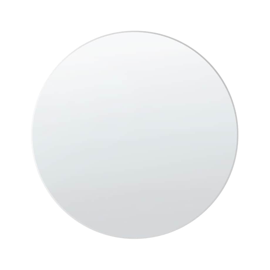 Lustro ścienne 80 x 80 cm srebrne ANNEMASSE