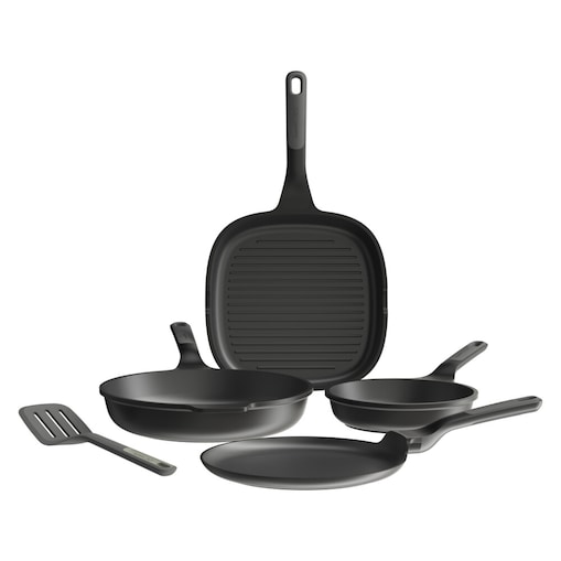 Zestaw patelni non-stick 4-el. Stone+ & łopatka Balance BergHOFF