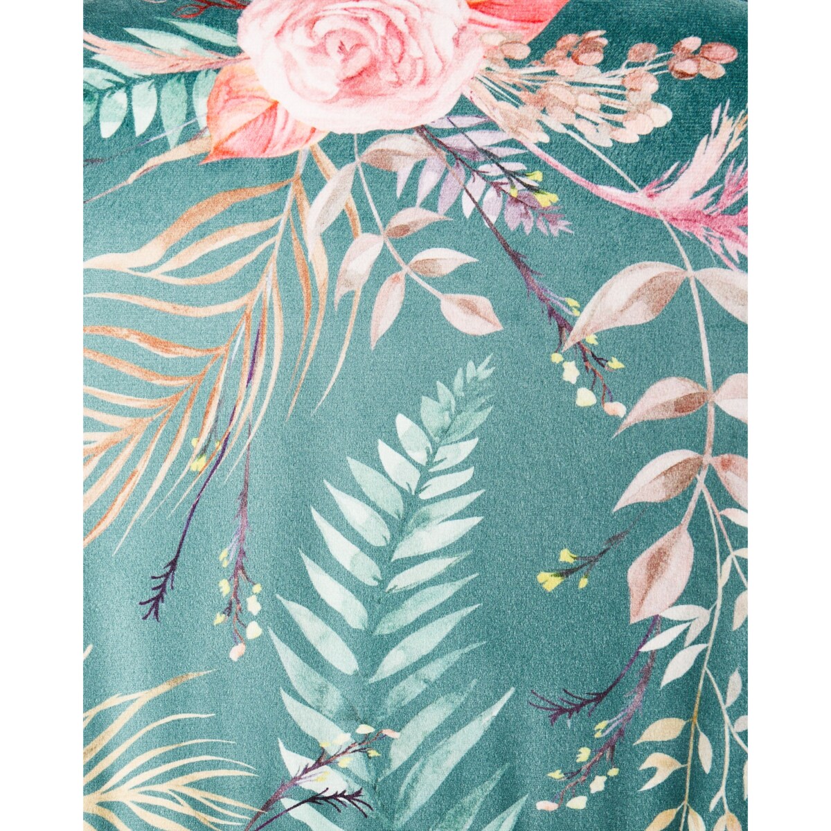 Zestaw 2 krzeseł do jadalni COVELO Welur Miętowy