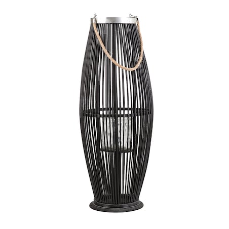 Lampion TAHITI Bambus 72 cm Czarny