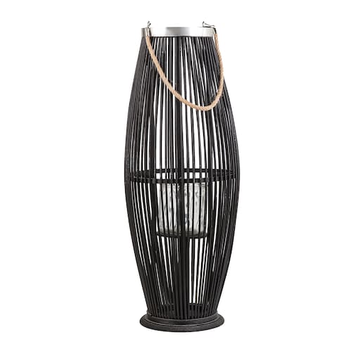 Lampion TAHITI Bambus 72 cm Czarny