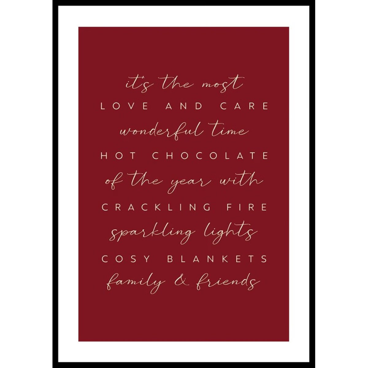 Poster Story, Plakat, Obraz - The Most Wonderful Time, wymiary 42 x 60 cm