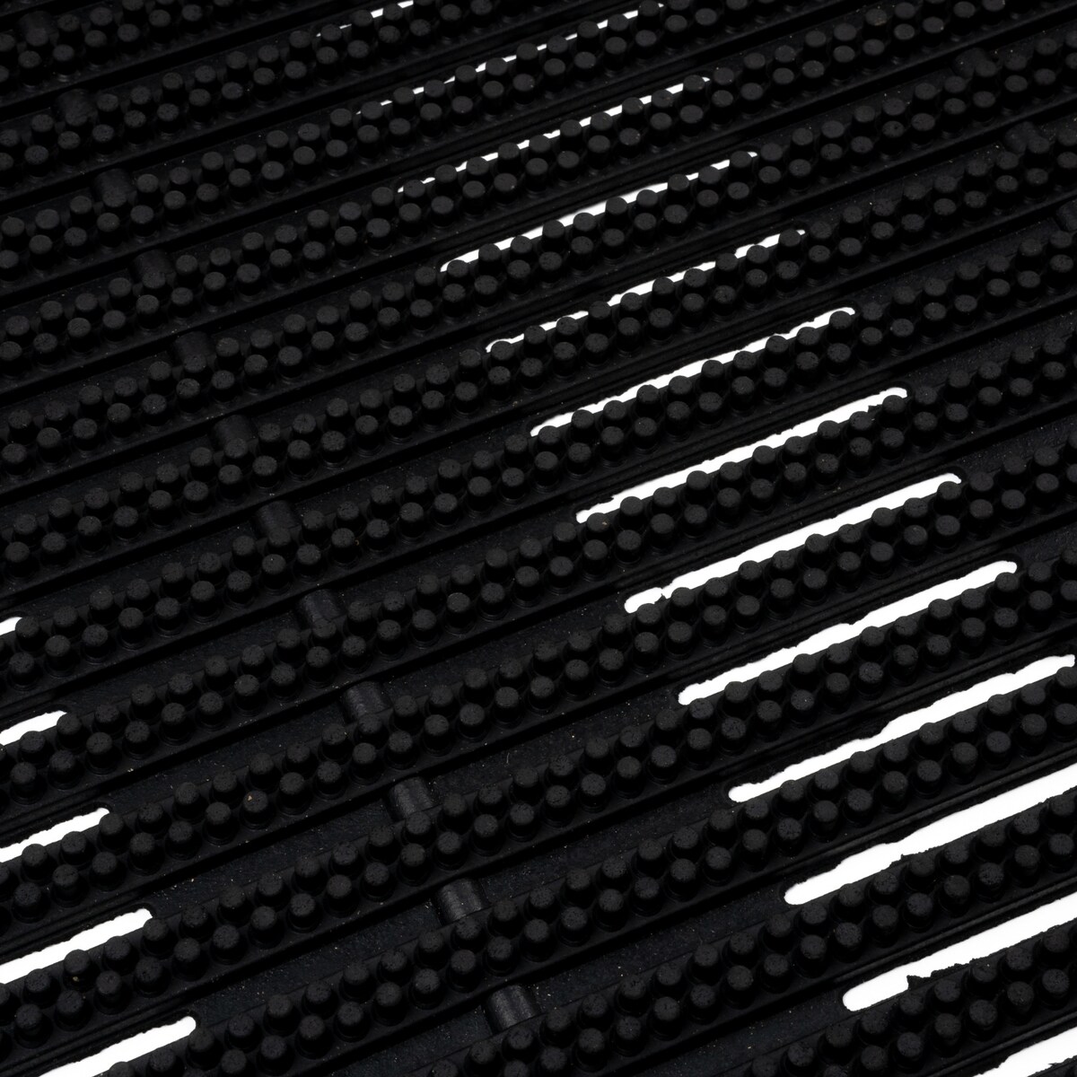 Wycieraczka 45x75cm Rubber Line Black wewnętrzna, zewnętrzna Czarna