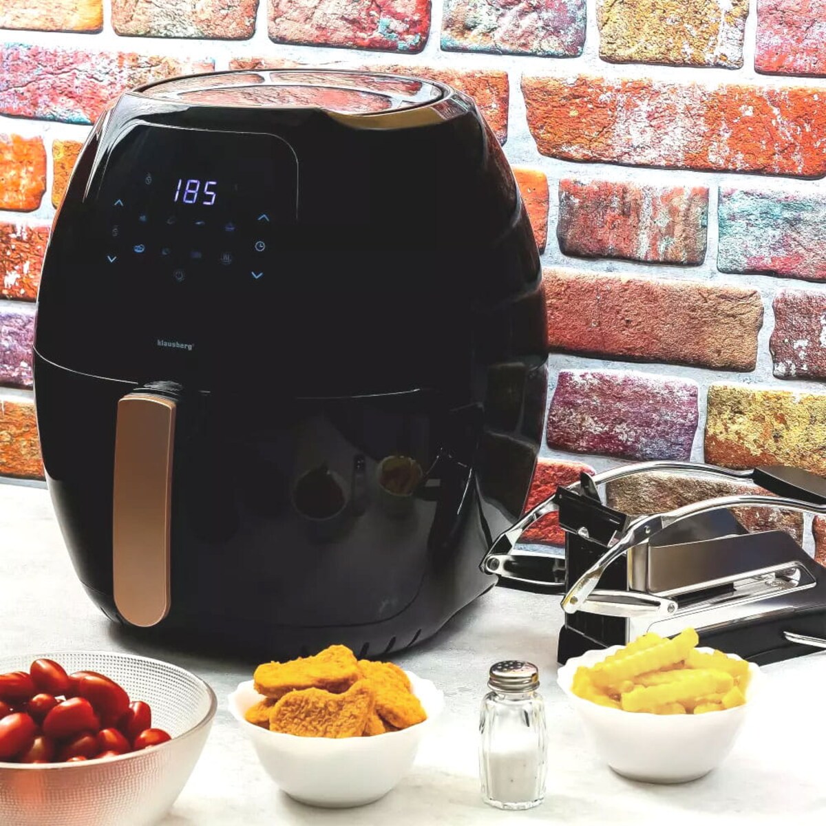 Frytownica beztłuszczowa 7.7L 1800W frytkownica KLAUSBERG Air Fryer