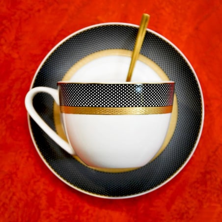 VILLA ITALIA Filiżanka do kawy herbaty 300 ml porcelanowa ROYAL LADY