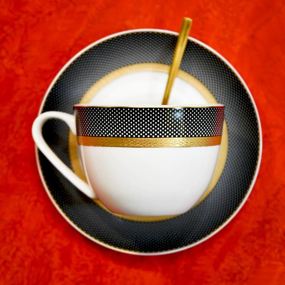 VILLA ITALIA Filiżanka do kawy herbaty 300 ml porcelanowa ROYAL LADY