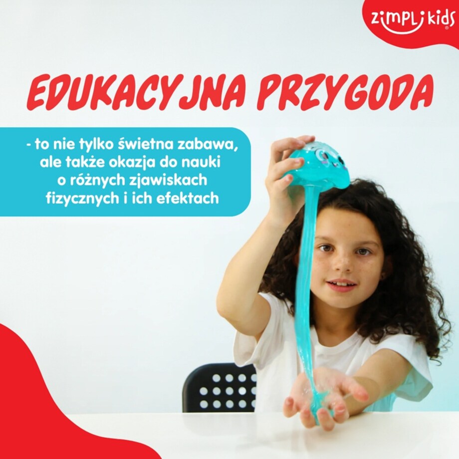 Świecący Slime – zabawka dla dzieci Meduza Glowy Gellifish 3+ Zimpli Kids