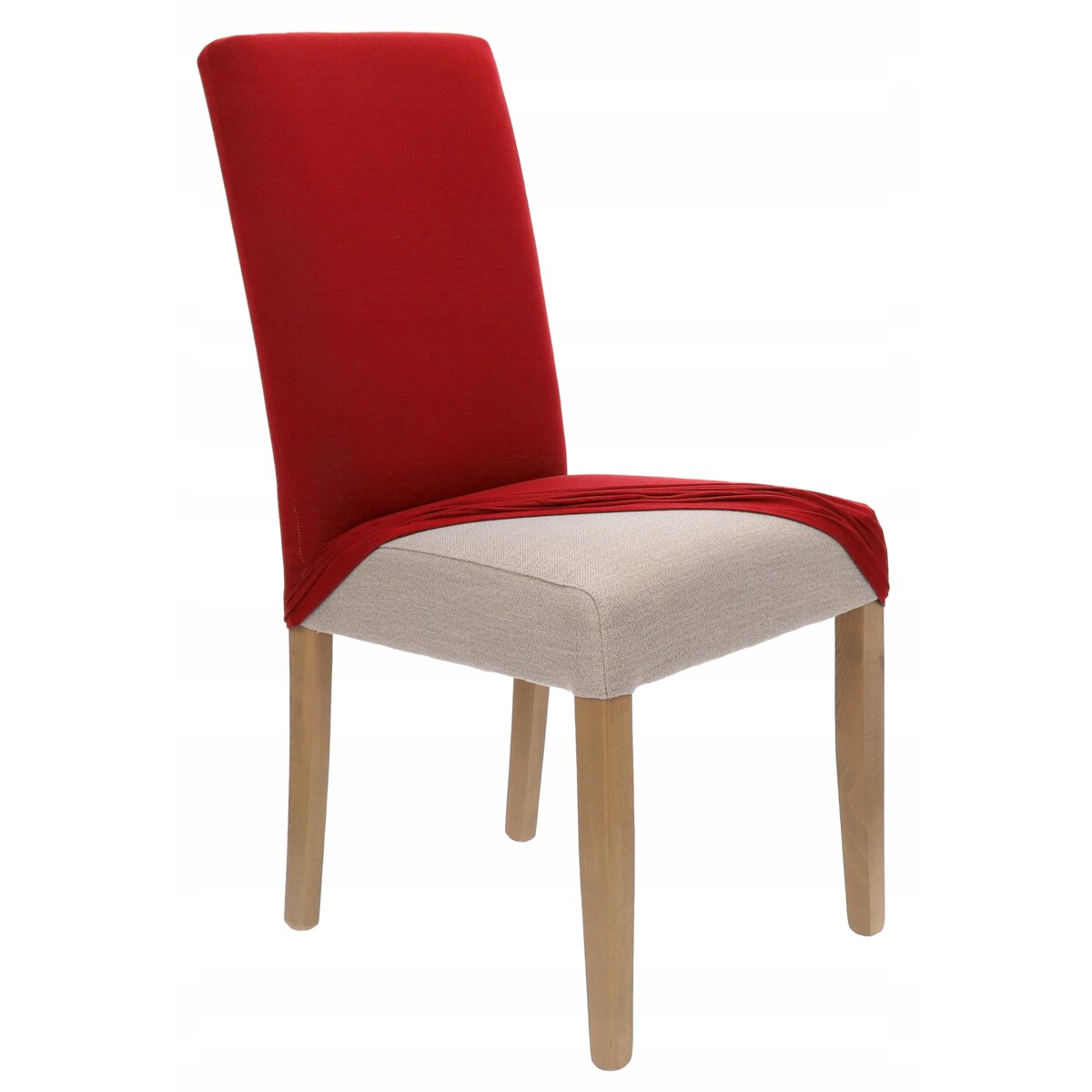 Pokrowiec Na Krzesło Czerwony Elastyczny