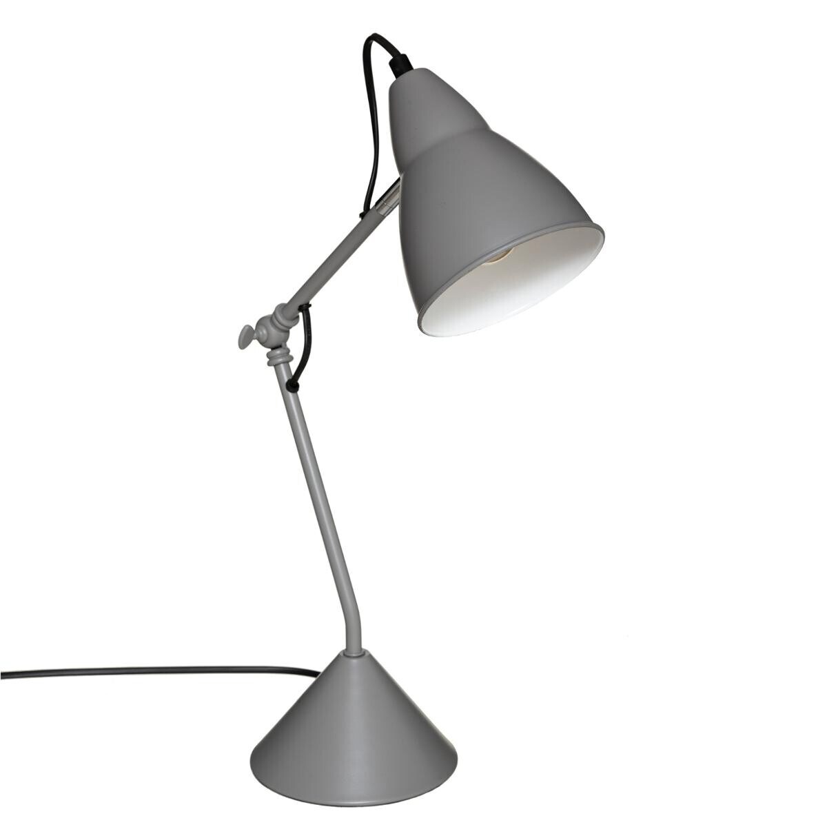 Lampa na biurko AUDE, metalowa, 62 cm