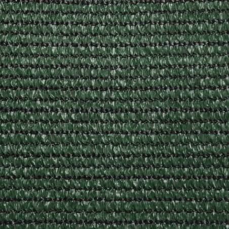 vidaXL Żagiel przeciwsłoneczny 160 g/m² ciemnozielony, 3x3x4,2 m, HDPE