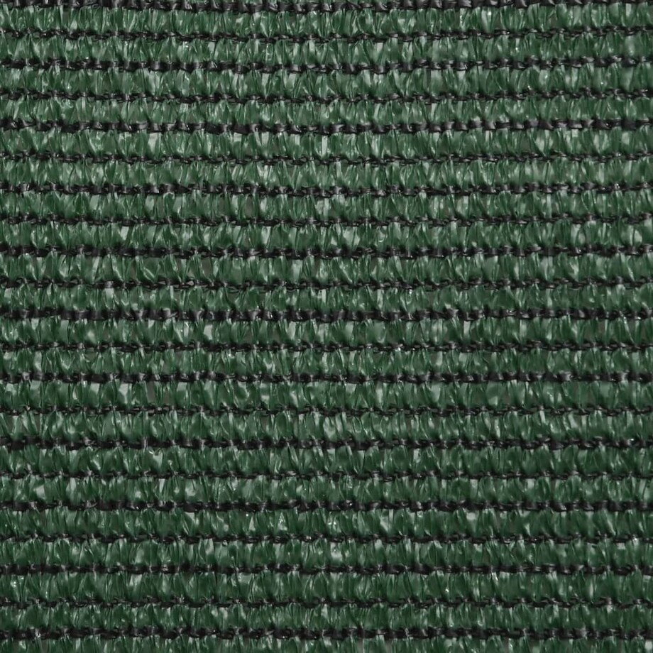 vidaXL Żagiel przeciwsłoneczny 160 g/m² ciemnozielony, 3x3x4,2 m, HDPE