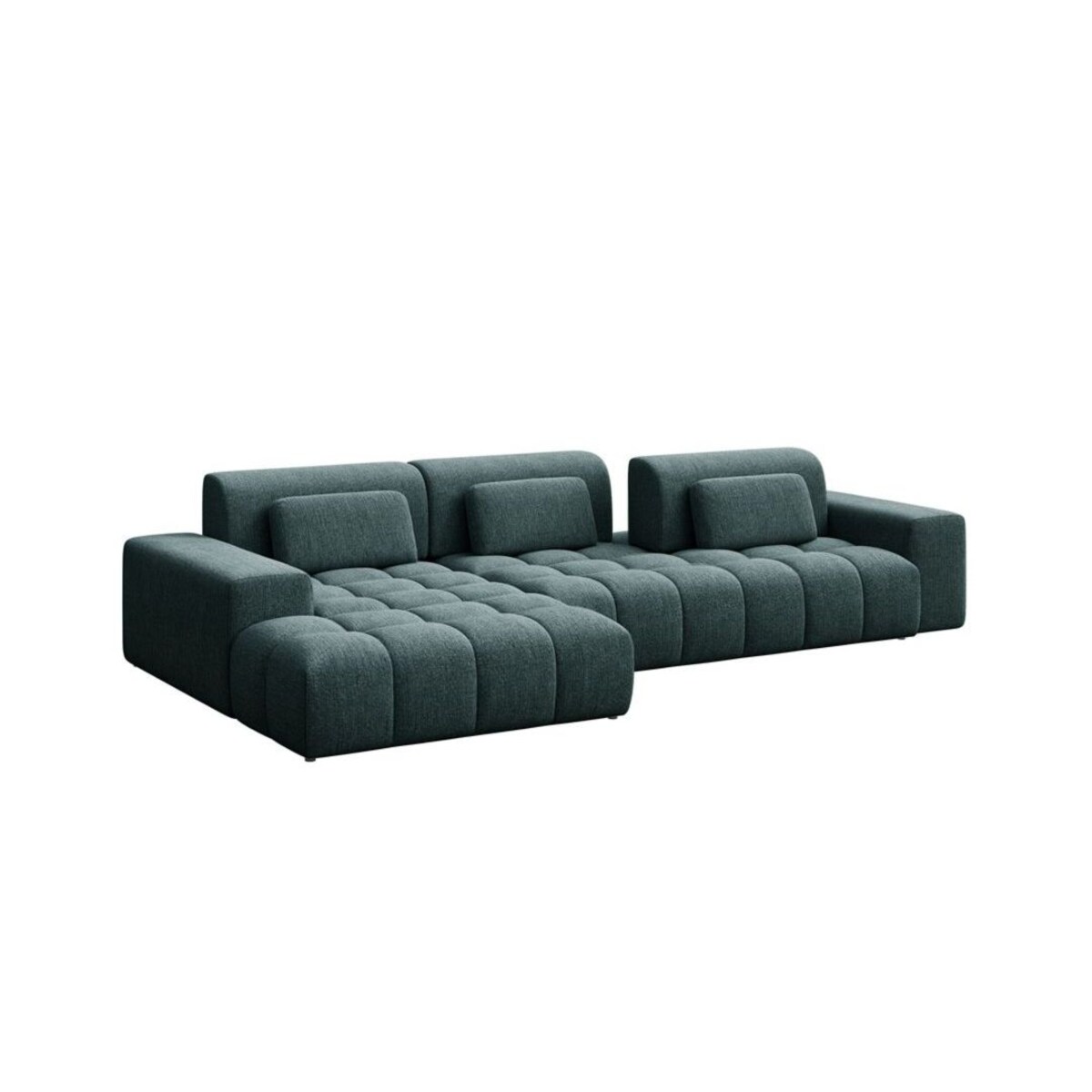 Chevi Sofa narożna - turkusowa