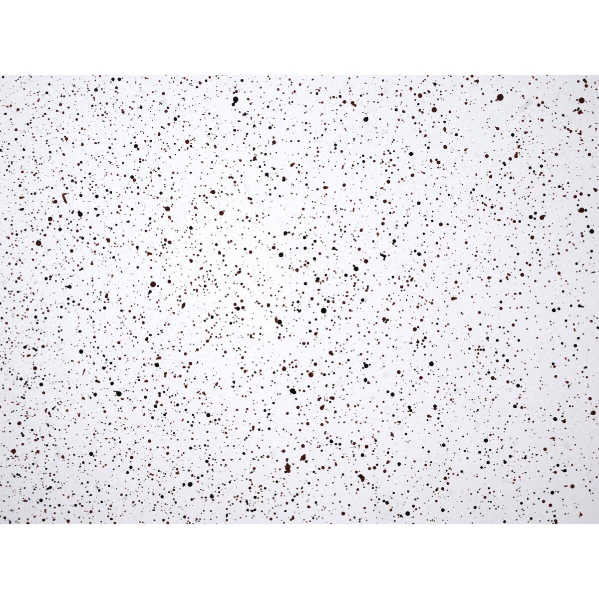 Stolik pomocniczy ANTELAO 37 cm 37 cm Efekt lastryko Białe lastryko