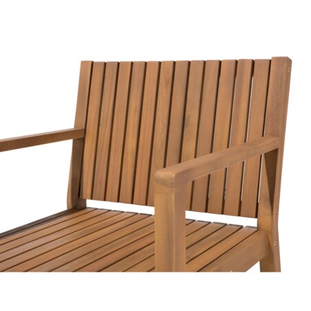 Krzesło ogrodowe akacjowe jasne drewno SASSARI