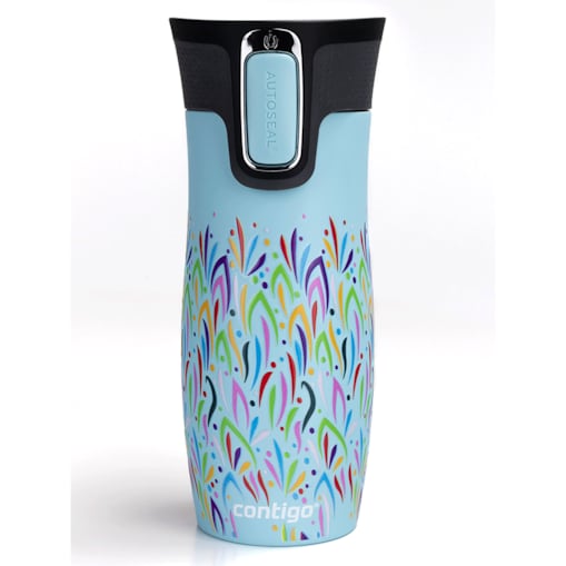 Kubek termiczny Contigo West Loop 2.0 470ml - Błękitny Mat - Floresy