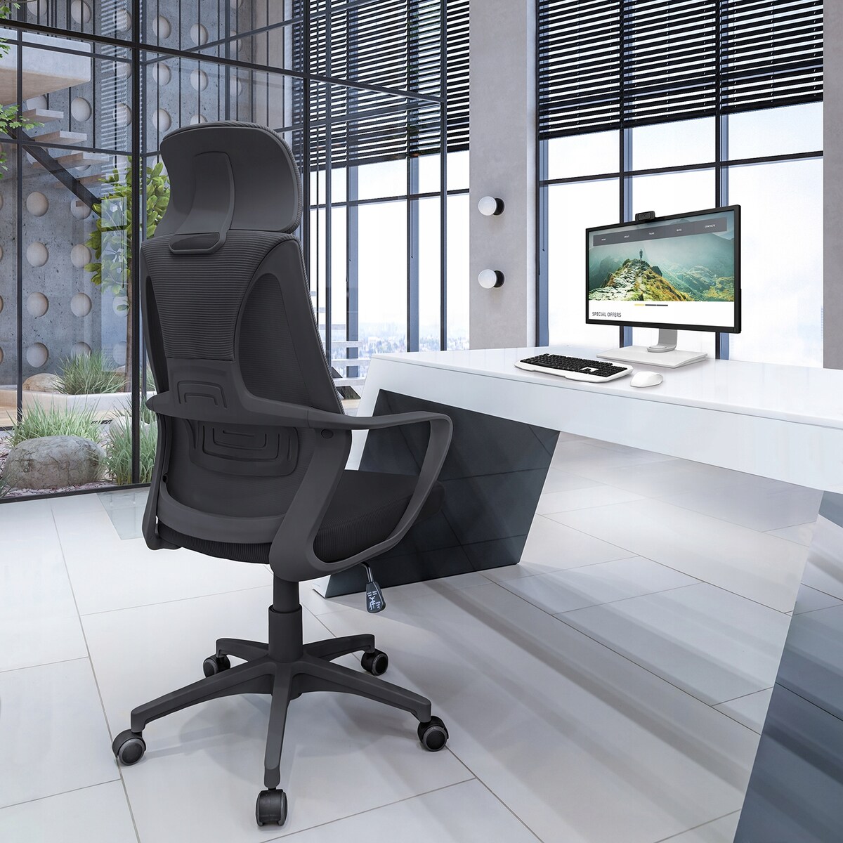 Fotel FUTURA czarny (pakowany)