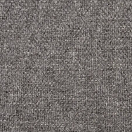 vidaXL Sofa 3-osobowa, ciemnoszara, 210 cm, tapicerowana tkaniną