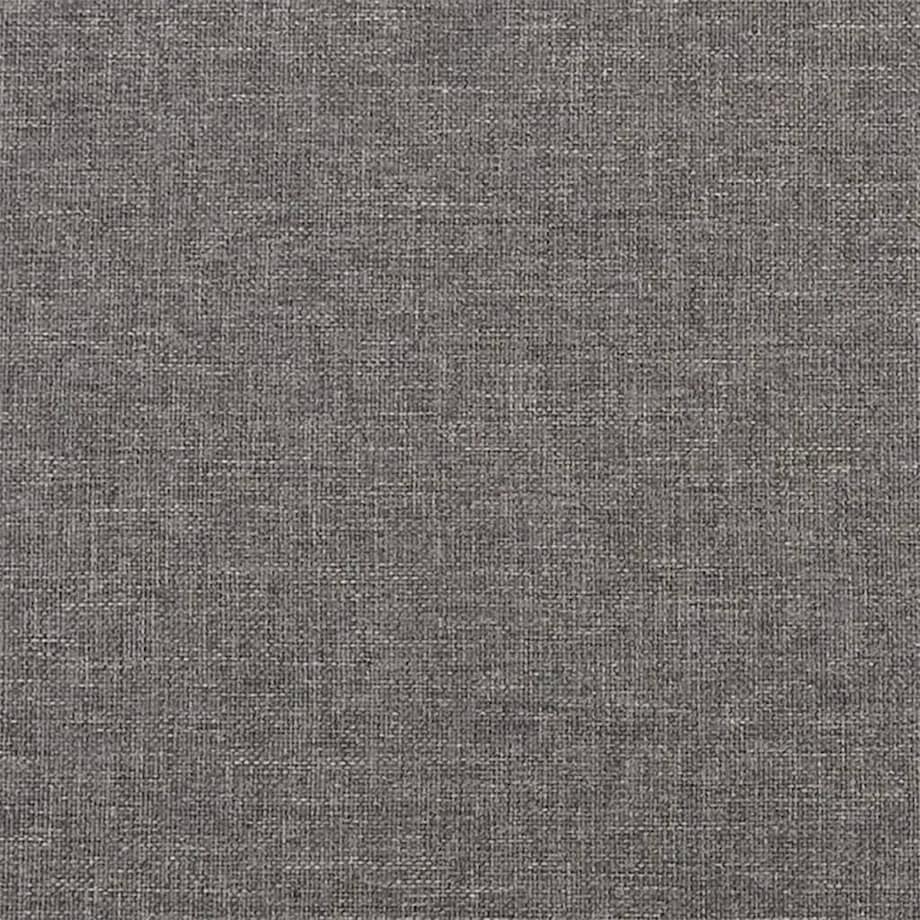 vidaXL Sofa 3-osobowa, ciemnoszara, 210 cm, tapicerowana tkaniną