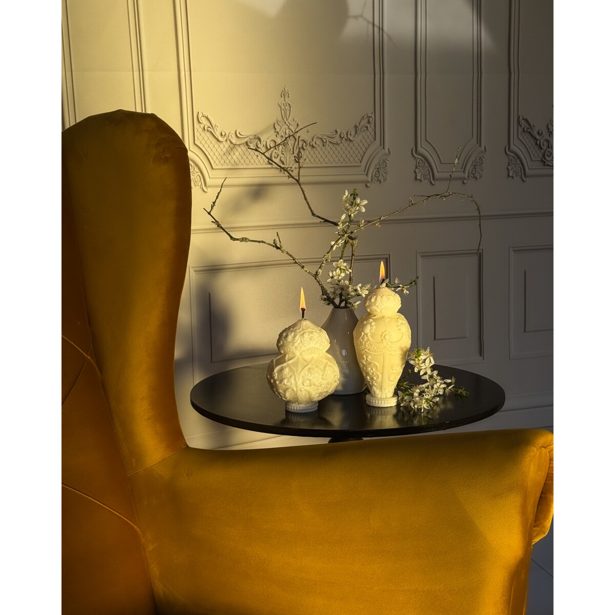 VERKOI Świeca Ozdobna Rococo