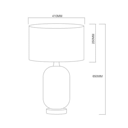 Lampa stojąca Light Prestige Tamiza biały 1 x E27 1 szt.