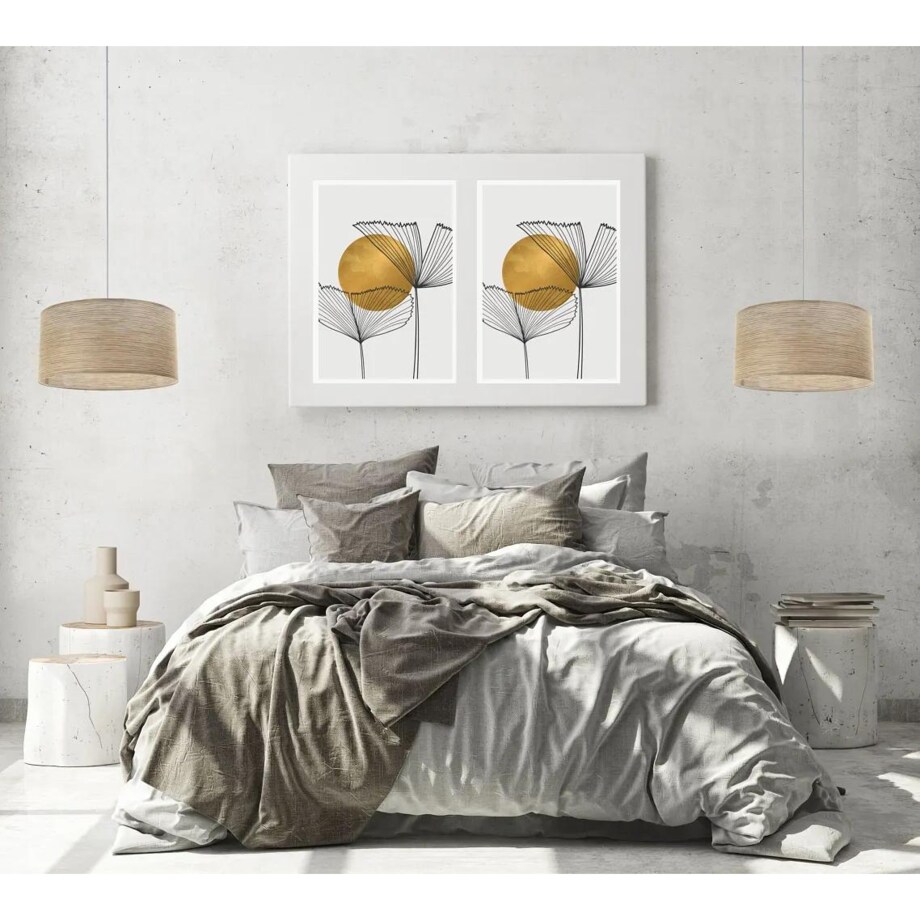 Lampa wisząca NATURAL BAMBOO 60 beżowa