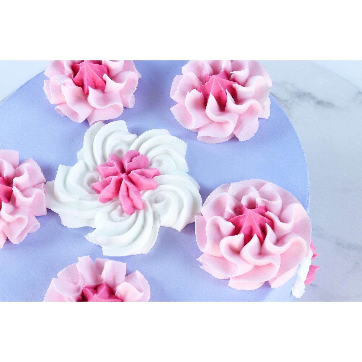 PME Zestaw 3 końcówek dekoracyjnych do babeczek