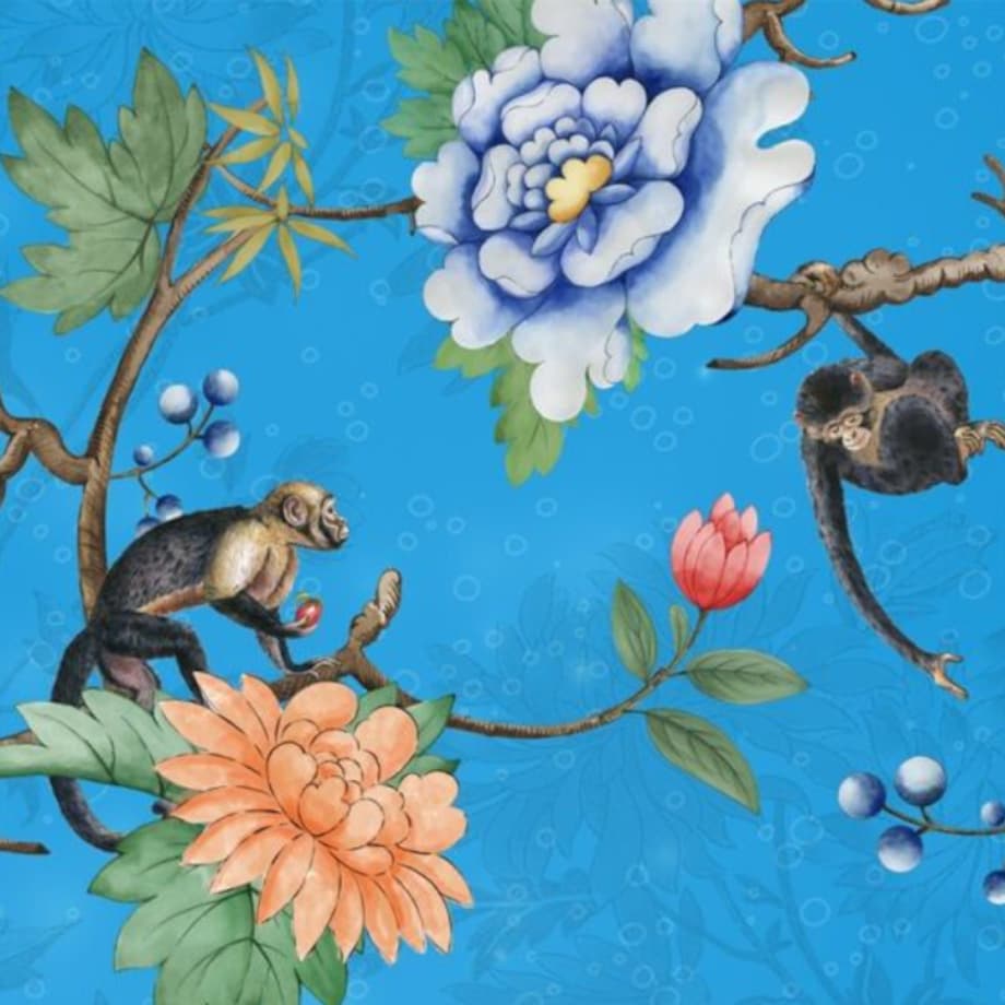 Filiżanka do herbaty ze spodkiem Sapphire Garden Wonderlust Wedgwood