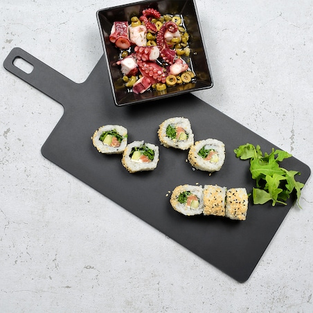 Deska do krojenia z rączką 46 cm GOURMET HANDY /Jade