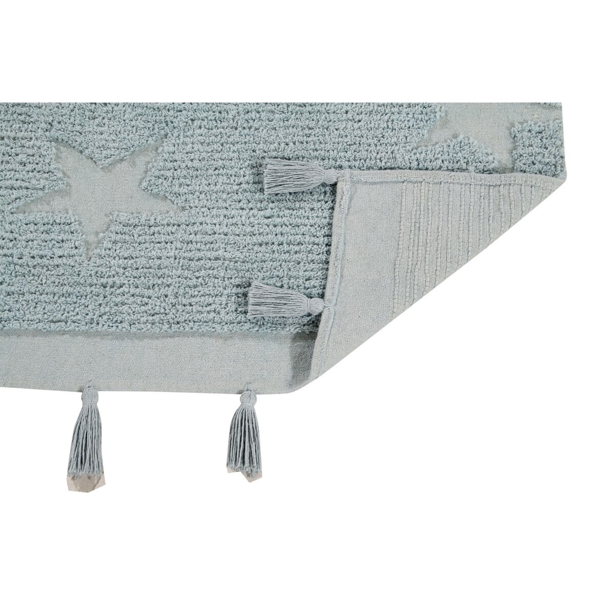 Dywan Bawełniany Hippy Stars Blue 120x175 cm Lorena Canals