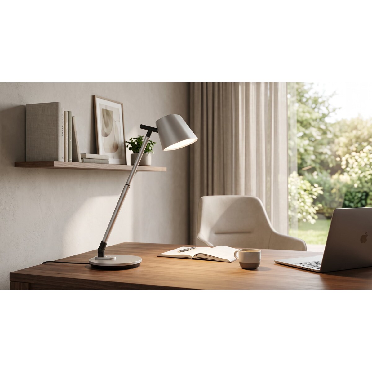 Lampka biurkowa K-BL1527 GRAFIT z serii BOLEK