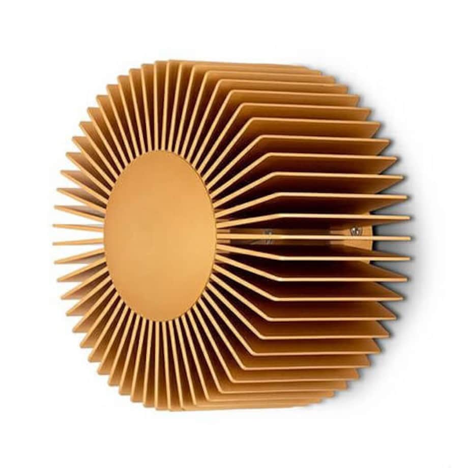 Kinkiet LED ścienny Sunny MSE1501100313 Moosee 3W 3000K słońce złote